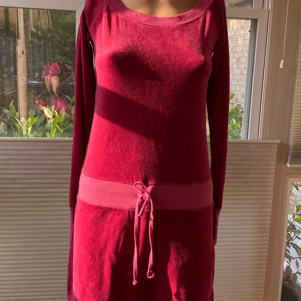 Vintage Y2K Juicy Couture Velour Minidress New/Old stock with Tags! Size S